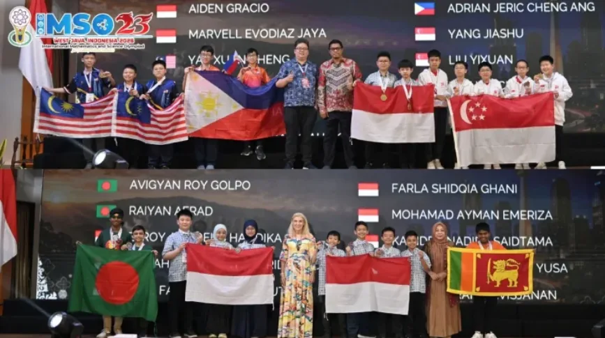 Indonesia Raih 6 Emas di IMSO ke-23 Depok, Singapura Juara Umum dengan 18 Emas