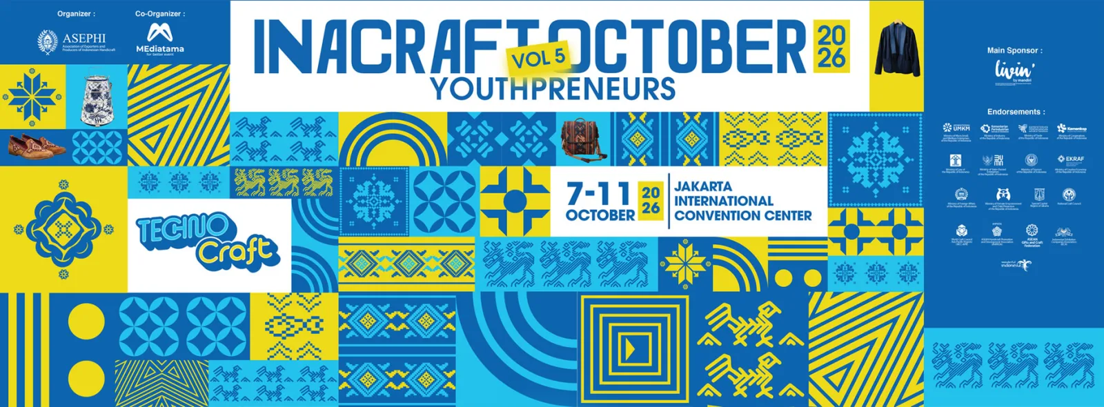 INACRAFT October 2026 Dibuka di JICC, Usung Techno Craft dan Bidik Transaksi Rp100 Miliar