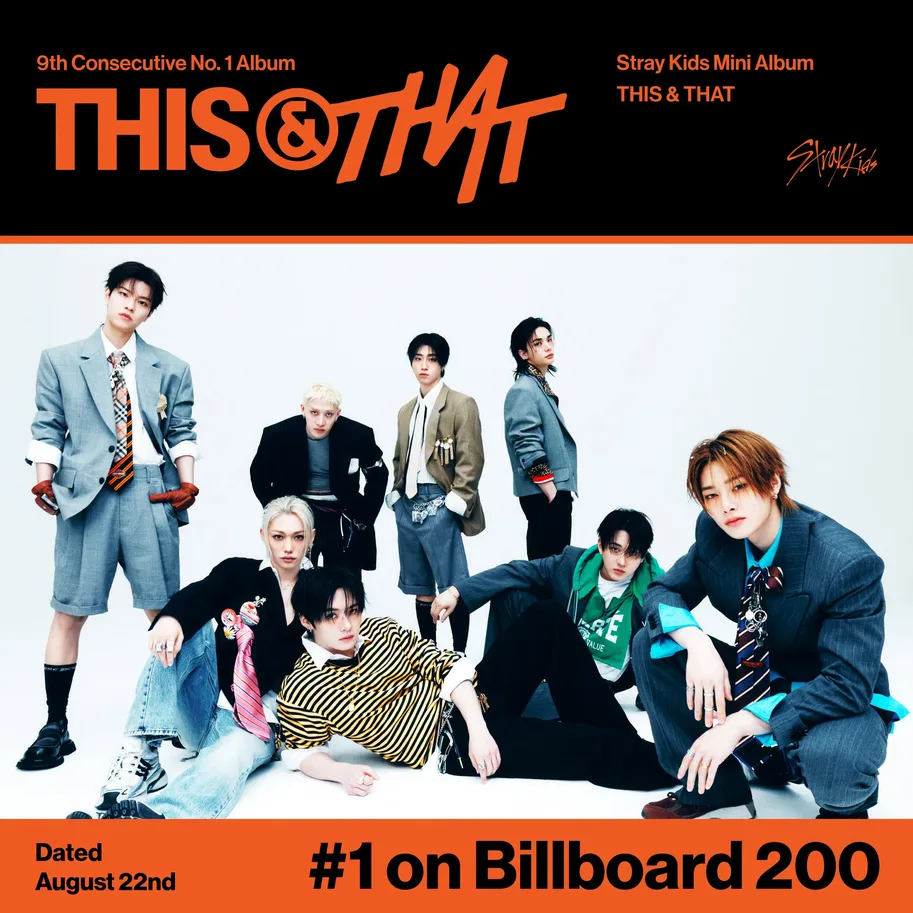 Stray Kids Samai Rekor The Rolling Stones dengan Album Kesembilan Nomor Satu Billboard 200